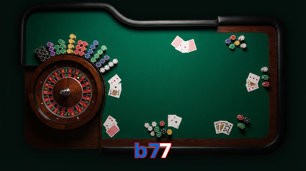 Game list for B77 casino section