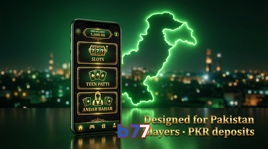 Main screen of B77 pk page for PK players